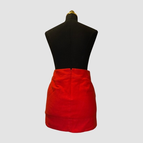 Wool Mini Skirt - Picture 3 of 4